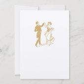 Invitation Époque victorienne Art Nouveau Altar par Anton Sed (Dos)