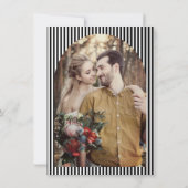 Invitation Épouse de squelette de dessin animé + Groom Enregi (Dos)