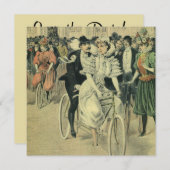 Invitation Épouse et chambre de Mariage victorienne Enregistr (Devant / Derrière)