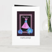 Invitation Épouse junior COUSIN - Pomme de terre violette et (Dos)