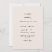 Invitation Épouse Noire Pour Toujours Pas De Parents Mariage (Devant)