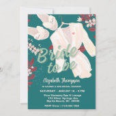 Invitation Épouse pour être Fête des mariées Spa (Devant)