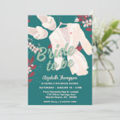 Invitation Épouse pour être Fête des mariées Spa (Debout devant)