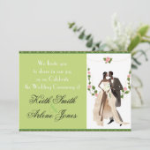 Invitation Épouser (Debout devant)