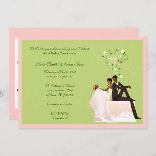 Invitation Épouser (Devant / Derrière)