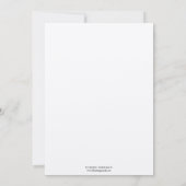 Invitation Épouser géométrique d'art déco de taupe d'âge de (Dos)