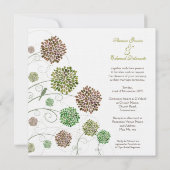 Invitation Épouser les pignons verts a personnalisé (Dos)