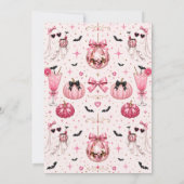 Invitation Équipage Boo Spooky Chic Sweet Seize Ans (Dos)