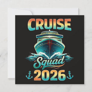 Invitation Équipe de croisière 2026 – Vacances d'été