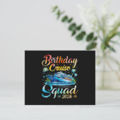 Invitation Équipe de croisière d'anniversaire 2026 (Debout devant)