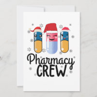Équipe de pharmacie. T-shirt de Noël du pharmacien