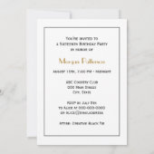 Invitation Équipe de raideurs d'aviron Sports nautiques (Dos)