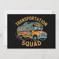 Équipe de transport de conducteurs d'autobus scola