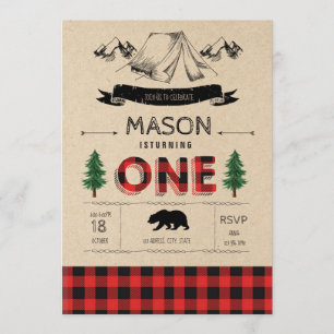 Invitation Équipe du Camp lumberjack