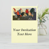 Invitation Équipe Rooster Dream (Debout devant)