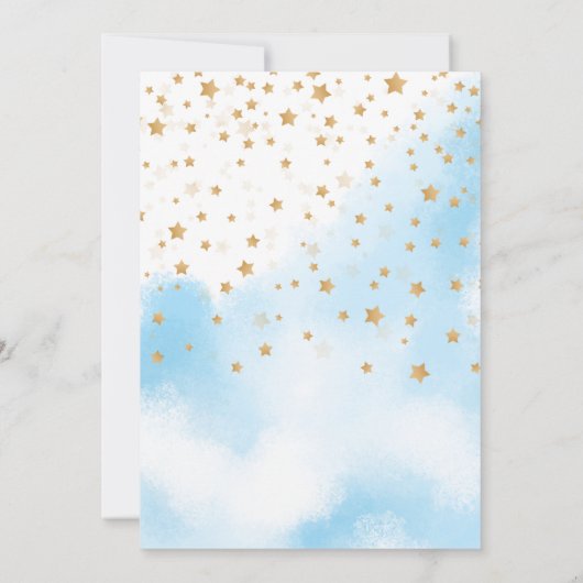 Invitation ęr Gâteau de garçon d'anniversaire (Dos)