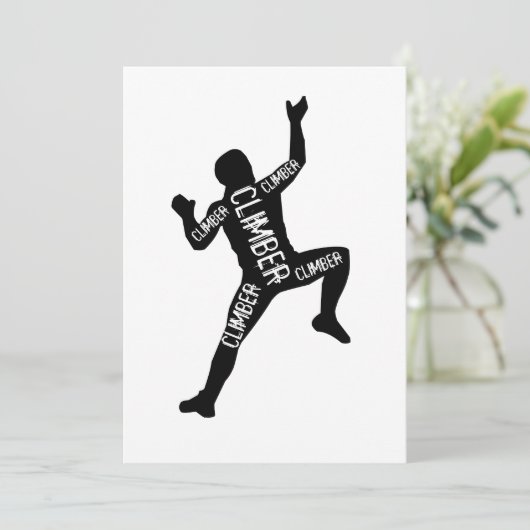 Invitation Escalade (Debout devant)