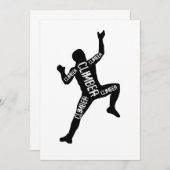 Invitation Escalade (Devant / Derrière)