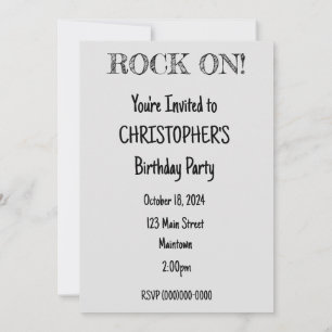 Invitation Escalade