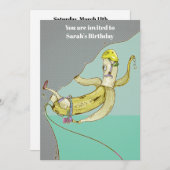 Invitation Escalade Banana Rock (Devant / Derrière)