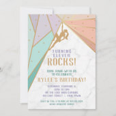 Invitation Escalade Rock (Devant)