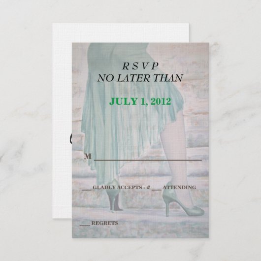 INVITATION ESCALIER À .... | (Devant / Derrière)