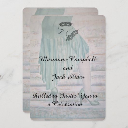 INVITATION ESCALIER À ... (Devant / Derrière)