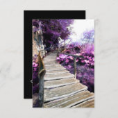 Invitation escalier de la glycine (Devant / Derrière)