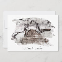 *~* Escaliers japonais Art + RSVPQR AR27 Mariag