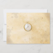 Invitation Escape Room Anniversaire de la fête Indices Photo (Dos)