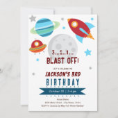 Invitation Espace 3ème anniversaire (Devant)