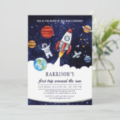 Invitation Espace Extérieur Premier Voyage Autour De L'Annive (Debout devant)