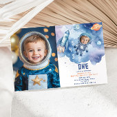 Invitation Espace Extérieur Premier voyage autour du soleil A