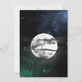 Invitation Espace Extérieur Terre Garçon Doux 16 Anniversaire (Dos)