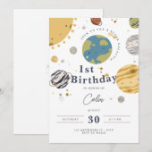 invitation espace extra-atmosphérique (Devant / Derrière)