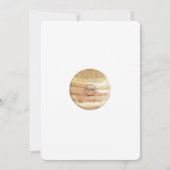 Invitation Espace extra-atmosphérique - Sorti de cet Annivers (Dos)
