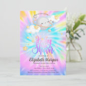 Invitation Espace extra-atmosphérique Stars Planet Tie Dye Ba (Debout devant)