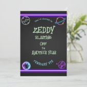 Invitation Espace Néon (Debout devant)