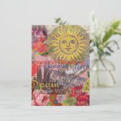 Invitation Espagne Sunshine Espagnol Travel Art (Debout devant)
