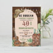 Invitation Espagnol Bottes Occidentales Cowboy Mexicaine Anni (Debout devant)