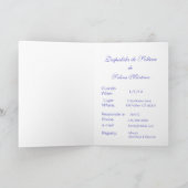 Invitation Espagnol : Despedida de Soltera/douche nuptiale (Intérieur)