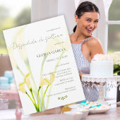 Invitation Espagnol, Despedida Soltera Flores, Fête des marié