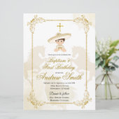 Invitation Espagnol Mexicain Charro Baptême & Anniversaire (Debout devant)