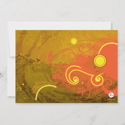 Invitation espagnole de guitare (Dos)