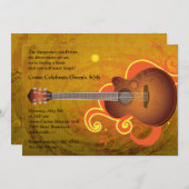 Invitation espagnole de guitare (Devant / Derrière)