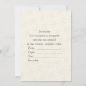 Invitation espanol de boda d'invitacion (Dos)