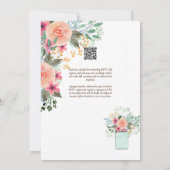 Invitation Espanol Invitación de Boda Summer Floral Mariage I (Dos)