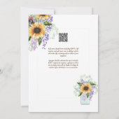 Invitation Espanol Invitación de Boda Summer Floral Mariage I (Dos)