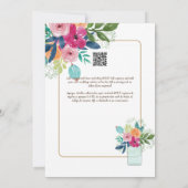 Invitation Espanol Invitación de Boda Summer Floral Mariage I (Dos)