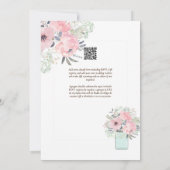 Invitation Espanol Invitación de Boda Summer Floral Mariage I (Dos)